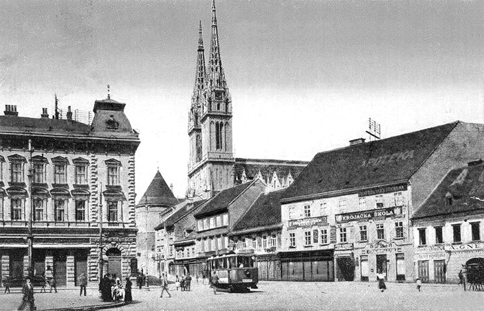 Trg bana Jelačića 1913. godine